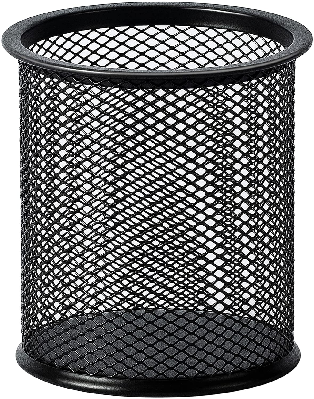 Metal Mesh Cylindrical Pen Stand – Premium Desk Organizer Holder for Pens, Pencils, Markers & Stationery